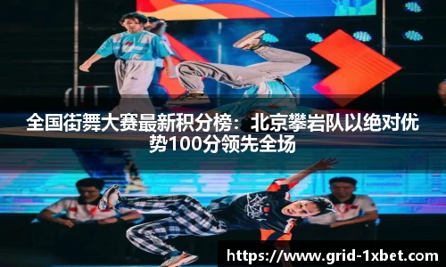全国街舞大赛最新积分榜：北京攀岩队以绝对优势100分领先全场